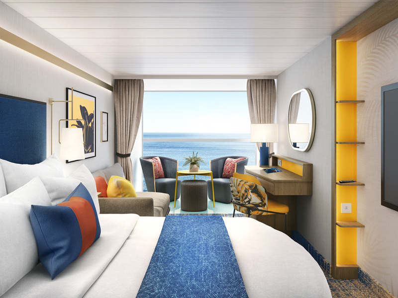 Spacious Infinite Ocean View Balcony